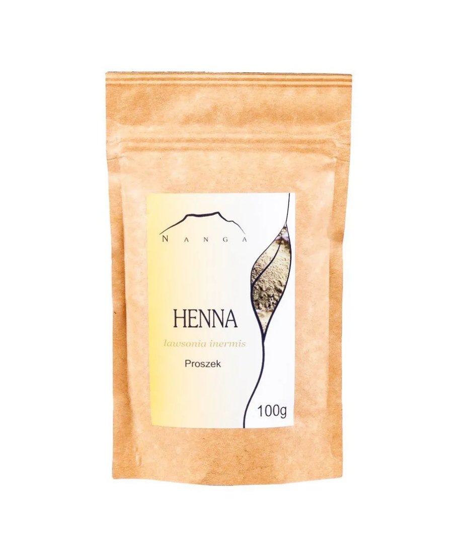 Henna w proszku 100g Nanga