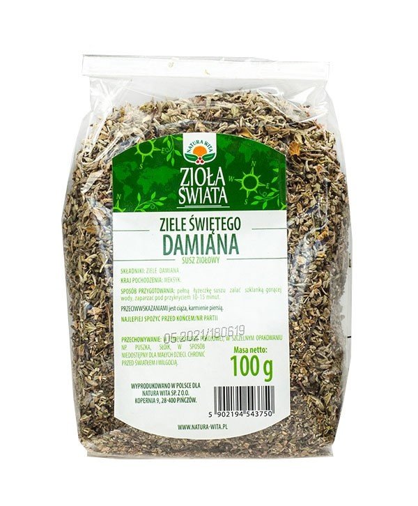 Ziele świętego Damiana 100g Natura Wita