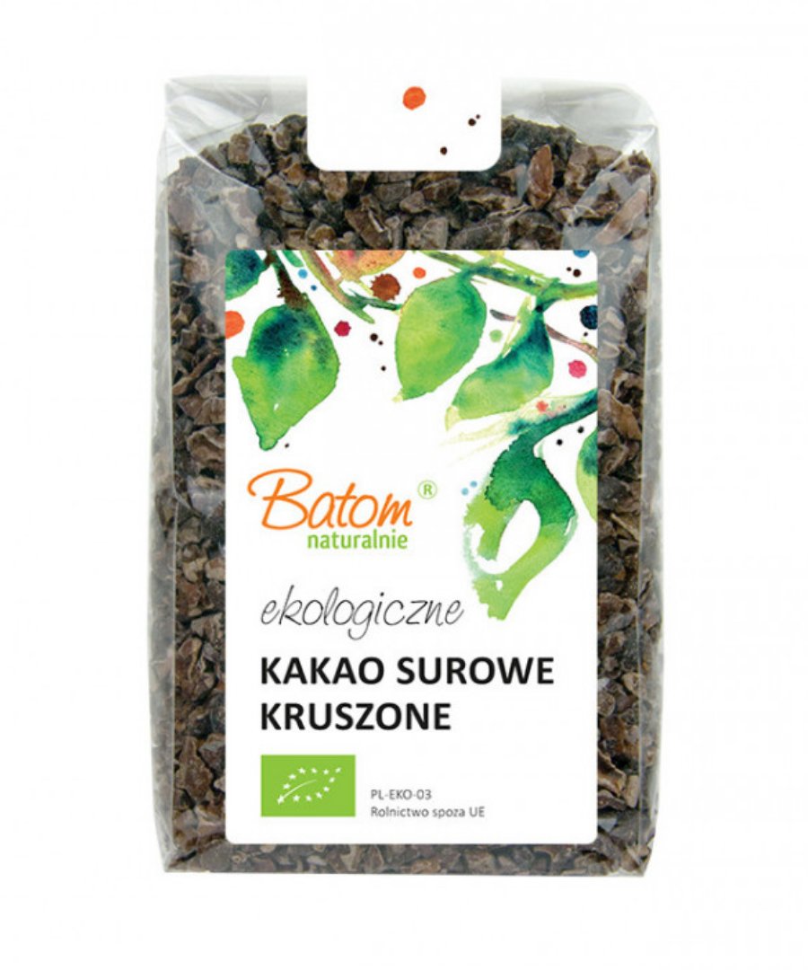 BATOM Kakao surowe kruszone 250g BIO BATOM