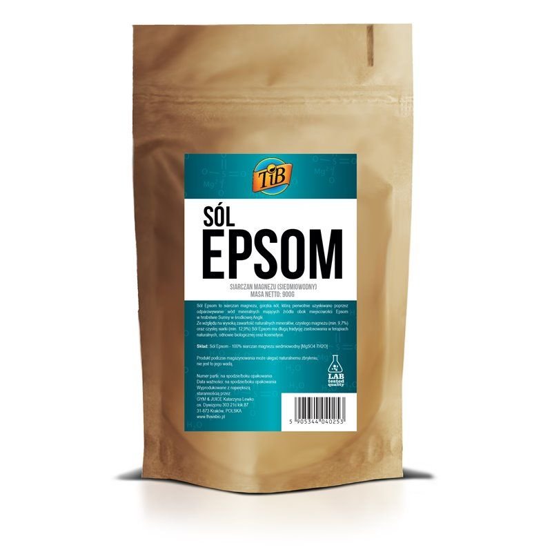 SÓL EPSOM (SIARCZAN MAGNEZU) - 900g - TiB