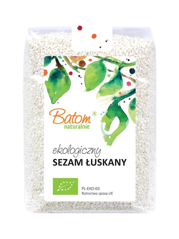 BATOM BIO Sezam łuskany 250g Batom