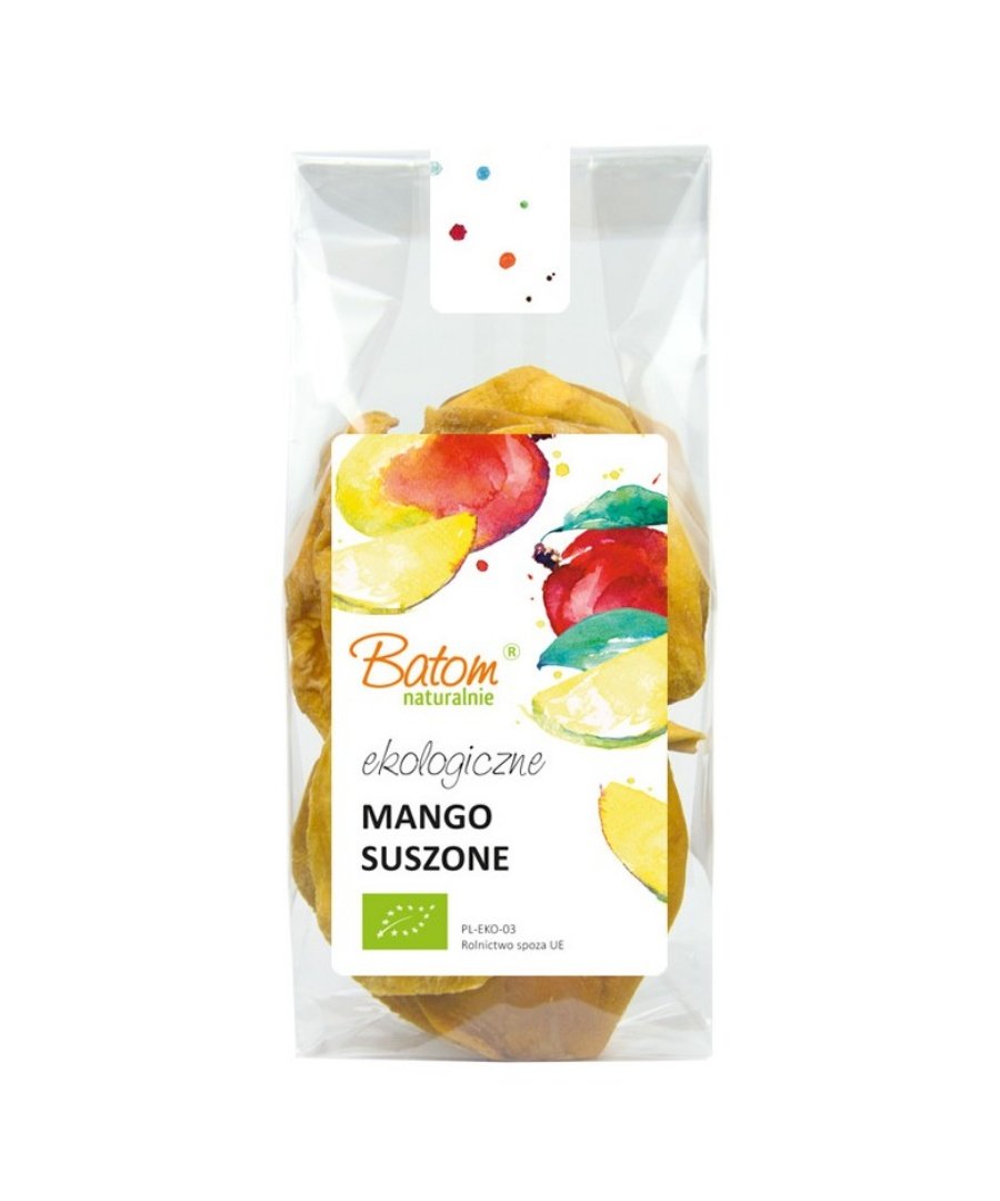 Mango suszone plastry BIO 250g BATOM