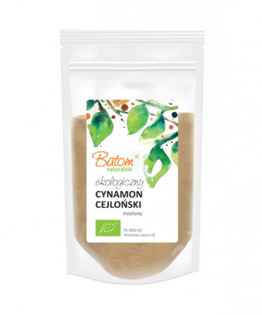 Cynamon cejloński BIO 125g BATOM