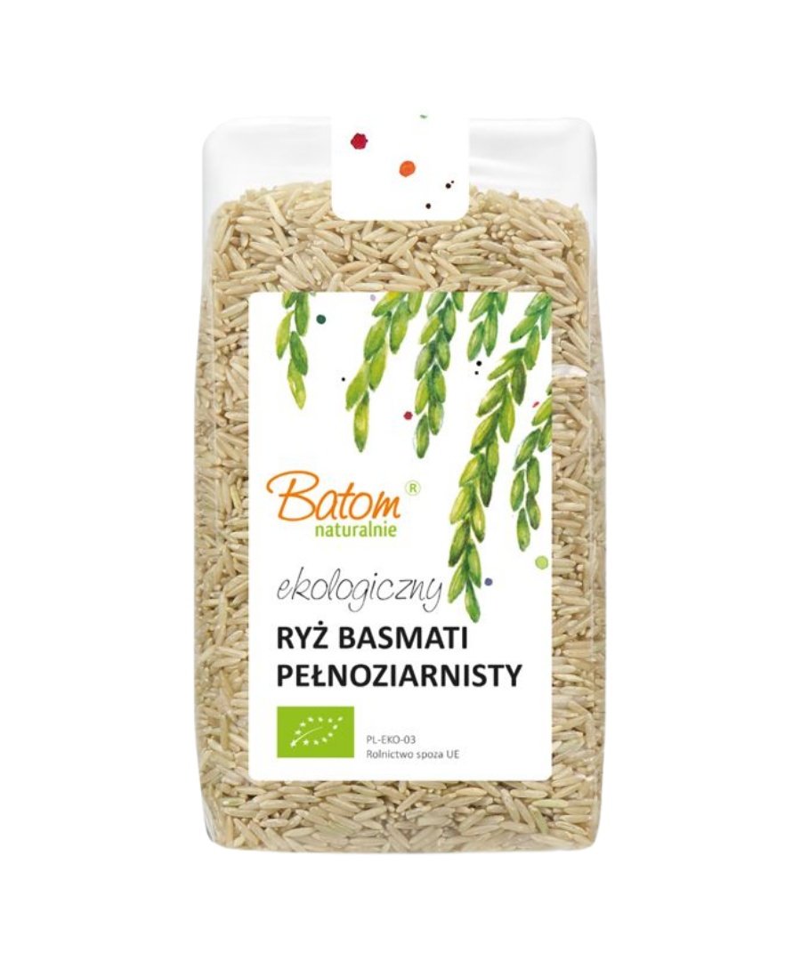 BATOM BIO Ryż pełnoziarnisty Basmati 500g Batom