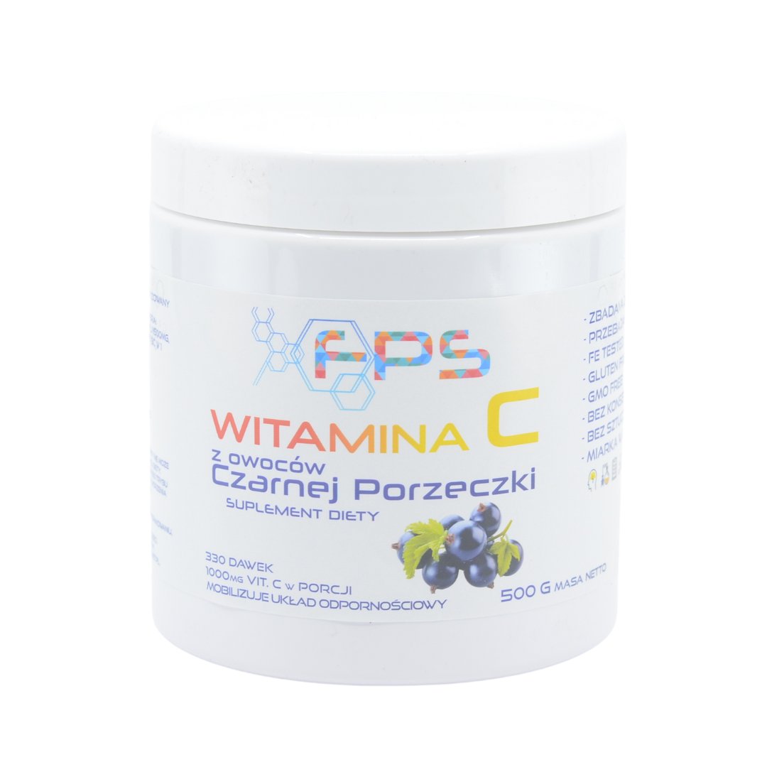 Witamina C z Czarnej Porzeczki 500g FPS