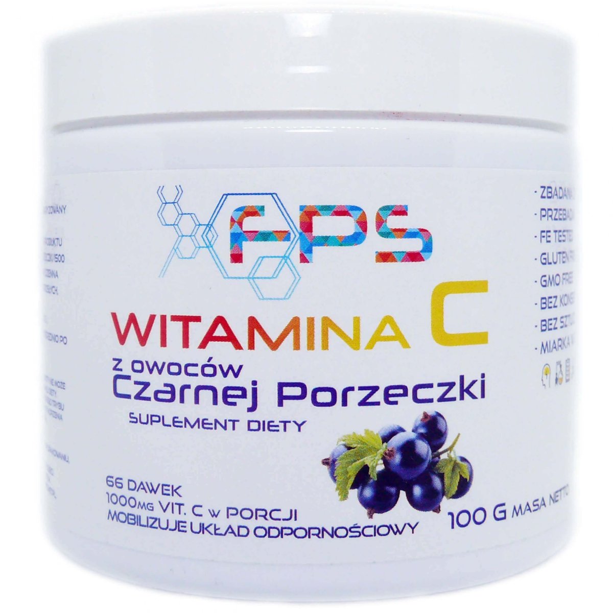 Witamina C z Czarnej Porzeczki 100g FPS
