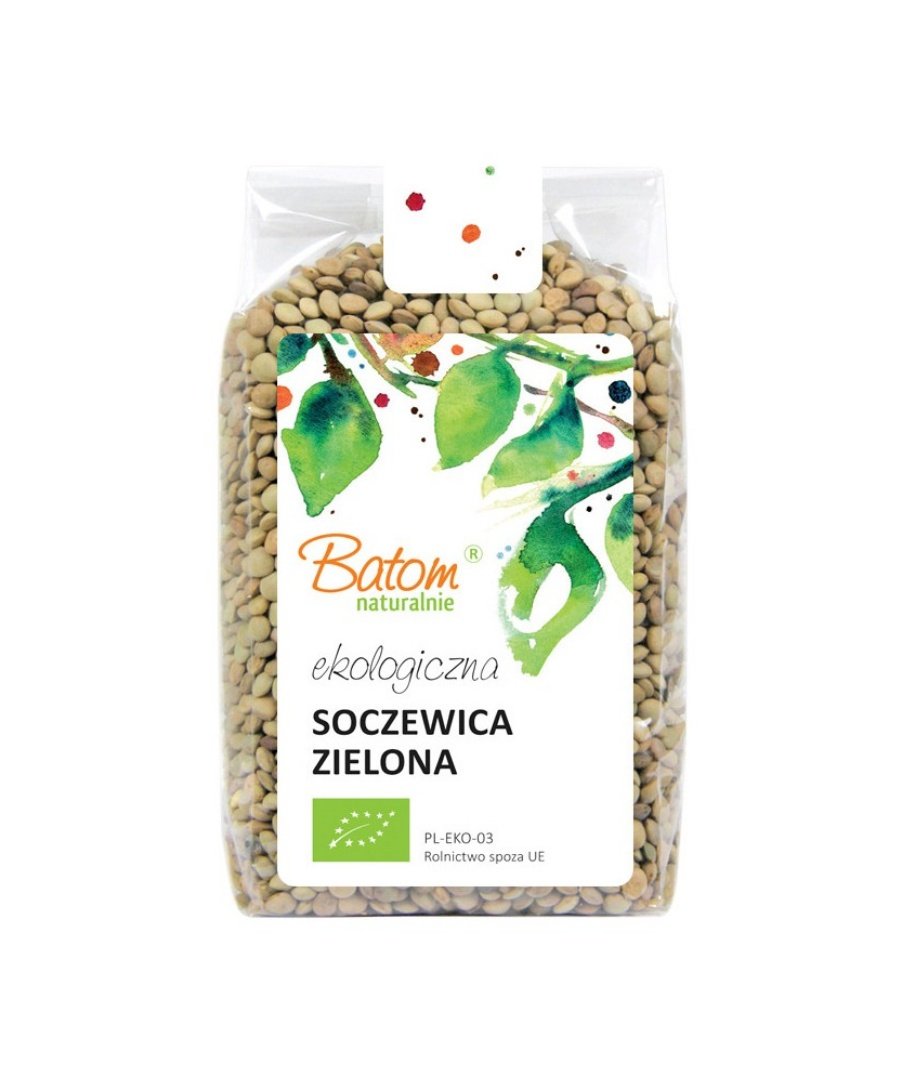 Batom Soczewica zielona bio 250g