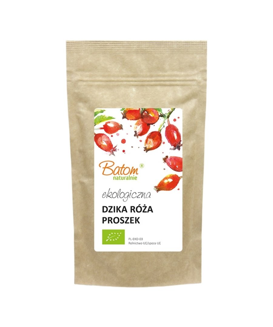 Dzika róża proszek BIO 1kg BATOM