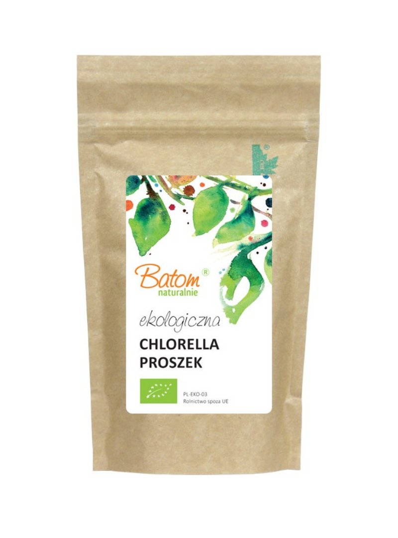 Chlorella proszek BIO 100g BATOM