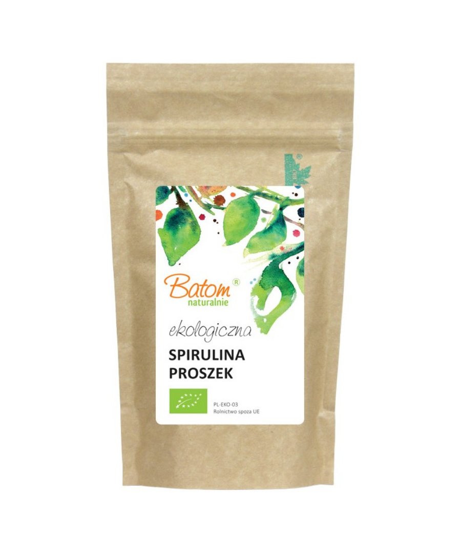 Spirulina proszek BIO 100g BATOM