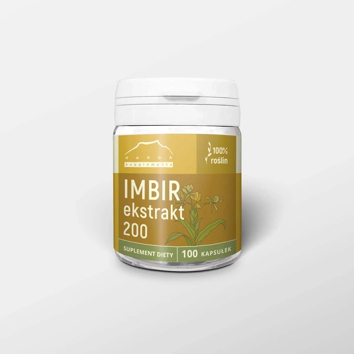 Nanga Imbir ekstrakt 200 mg 100 kaps