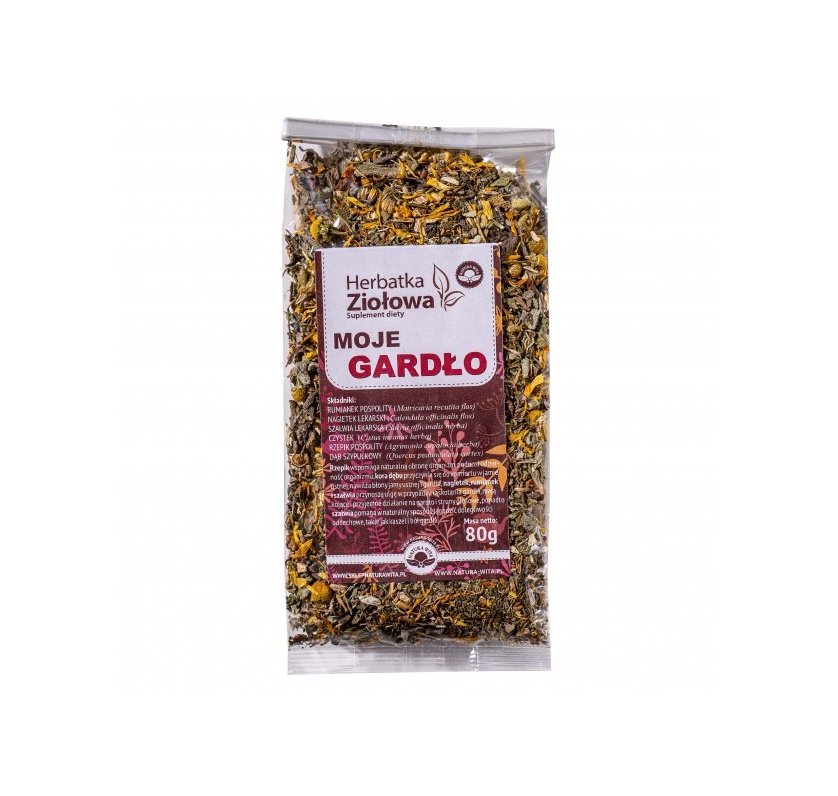 Herbatka ziołowa Moje gardło 80 g - Natura Wita
