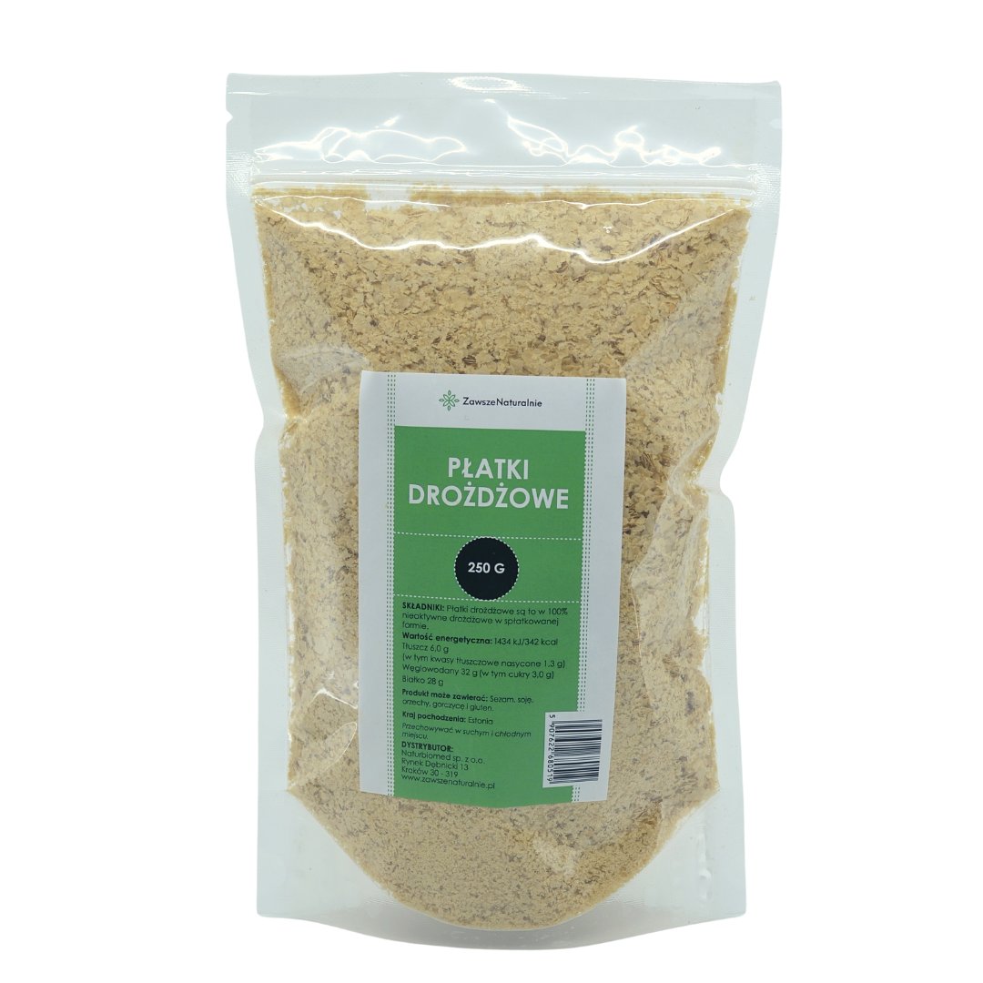 Płatki drożdżowe 250g ZawszeNaturalnie