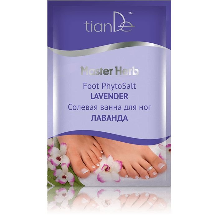 TianDe Sól do kąpieli nóg Lawenda 41321