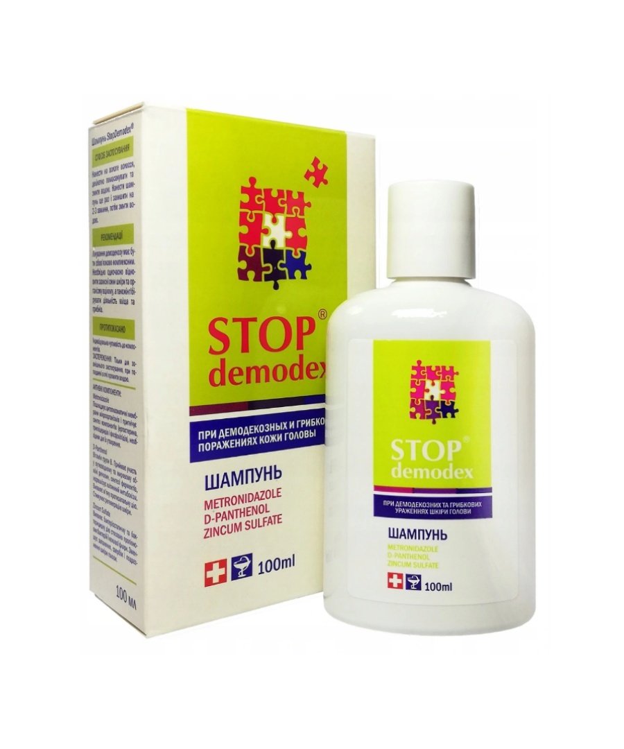 Zdjęcia - Szampon STOP DEMODEX  do włosów Nużyca Demodekoza Łupież 100ml