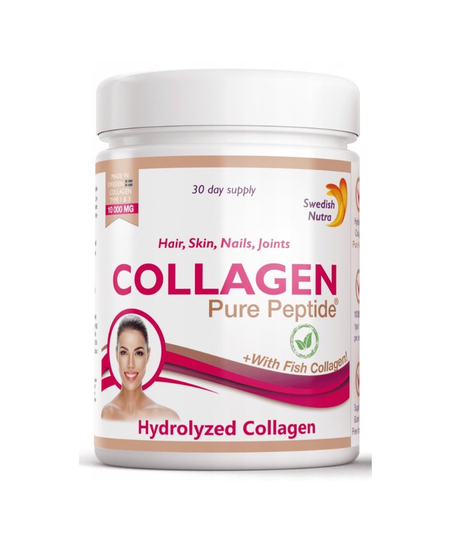 Kolagen rybi 10000mg 300g SWEDISH NUTRA