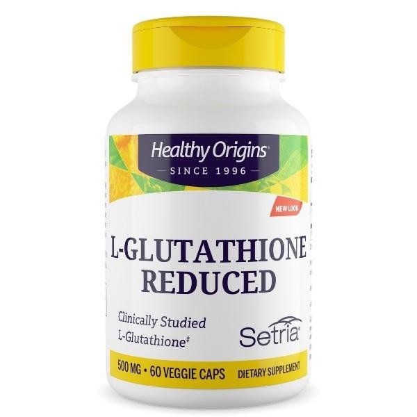 Healthy Origins L-Glutathione Reduced 500 mg - 60 kapsułek