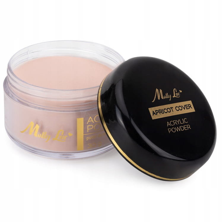 Puder akrylowy do paznokci MollyLac Acrylic Powder Apricot Cover 30 g