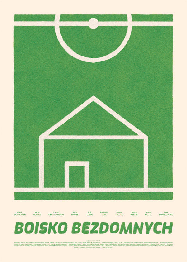 Boisko Bezdomnych - plakat 30x40 cm