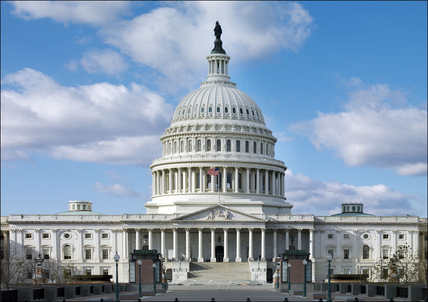 Capitol Hill, Washington, Carol Highsmith - plakat 29,7x21 cm