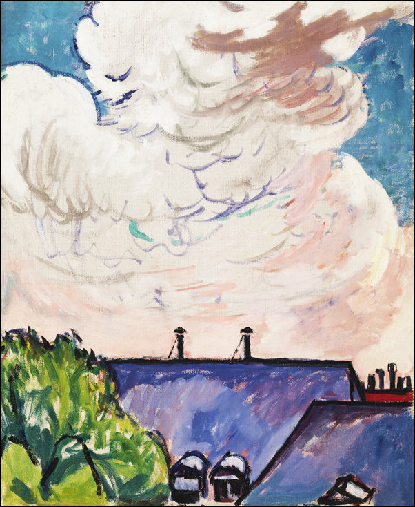 Clouds, Henry Lyman Sayen - plakat 30x40 cm