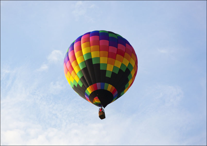 Decatur, Alabama annual Hot Air Balloon Jubilee Festival, Carol Highsmith - plakat 29,7x21 cm