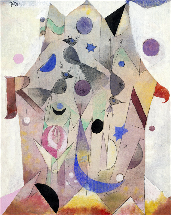 Der Verliebt, Paul Klee - plakat 30x40 cm