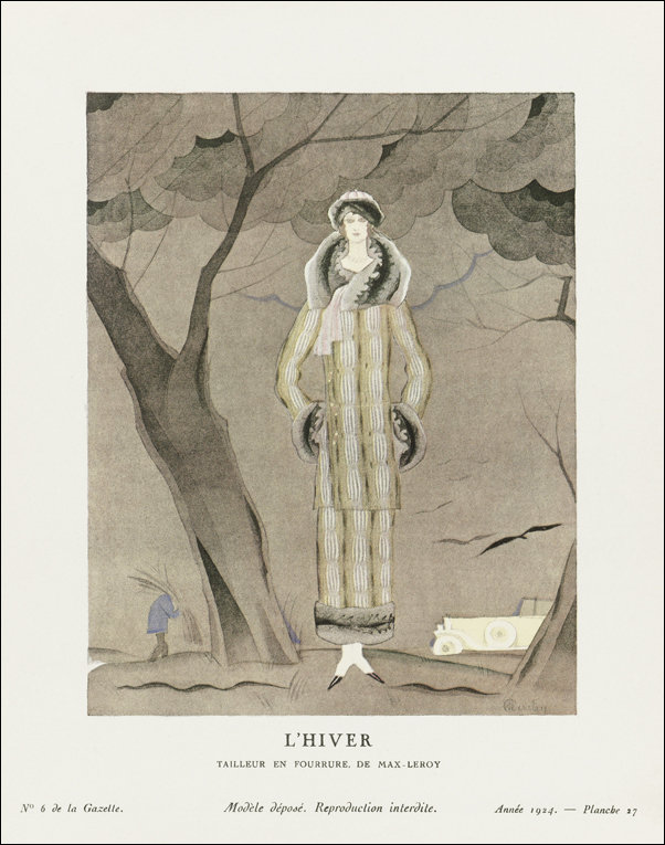 Dubbele pagina, Charles Martin - plakat 61x91,5 cm