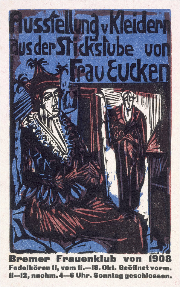 Eucken, Ernst Ludwig Kirchner - plakat 70x100 cm