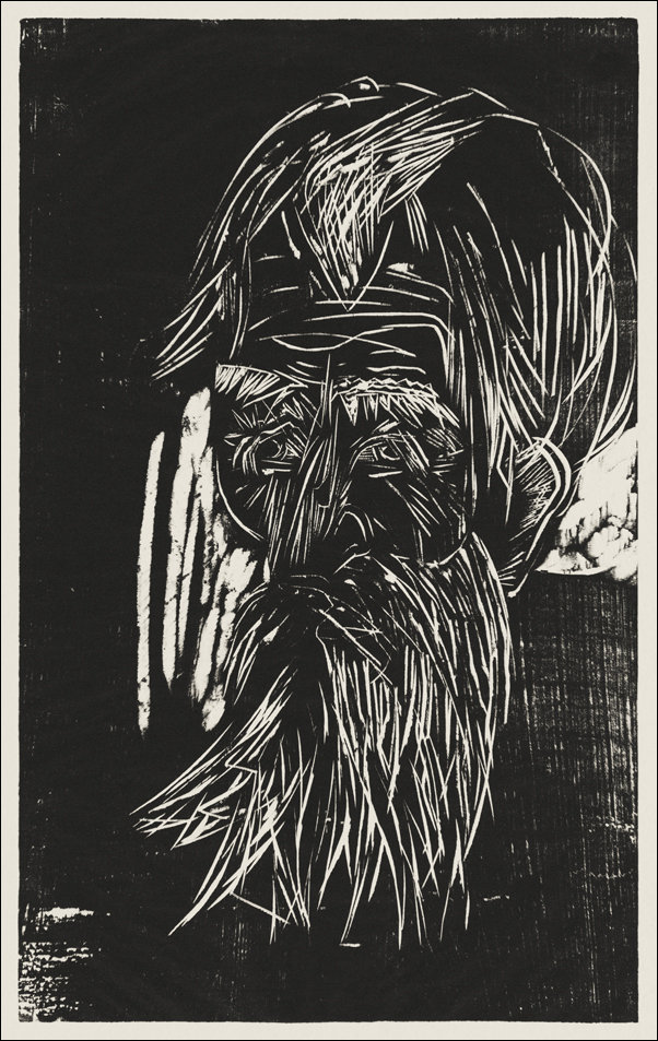Father Müller, Ernst Ludwig Kirchner - plakat 70x100 cm