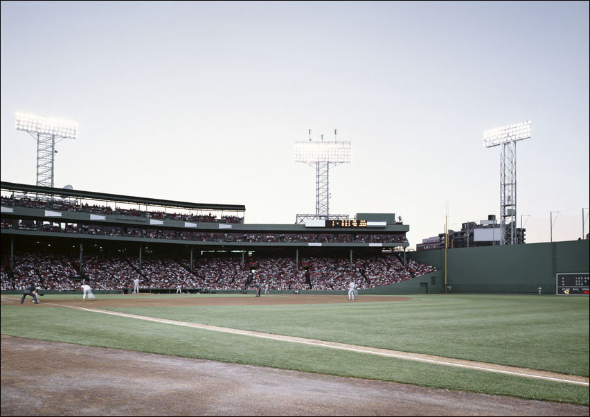 Fenway Park and the ’Green Monster,’ Boston, Carol Highsmith - plakat 59,4x42 cm