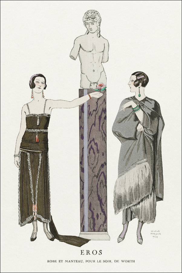 Gazette du Bon Ton, George Barbier - plakat 42x59,4 cm