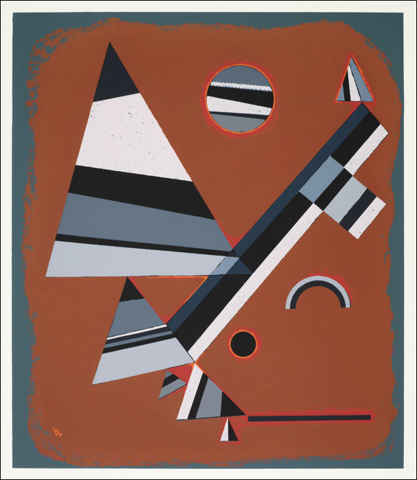 Gris, Wassily Kandinsky - plakat 70x100 cm