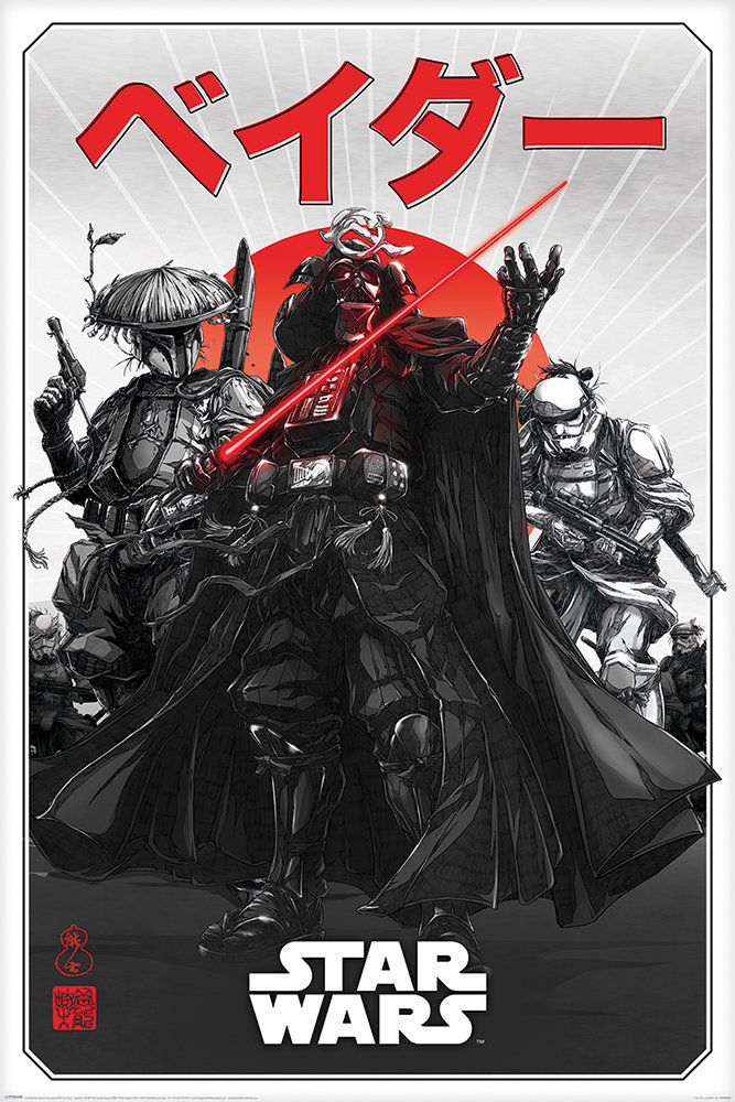 Gwiezdne Wojny Star Wars Visions Da-ku Saido - plakat 61x91,5 cm