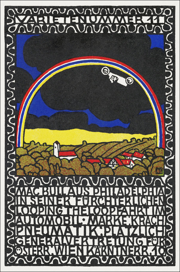 Heitere Gebirgslandschaft, Paul Klee - plakat 70x100 cm