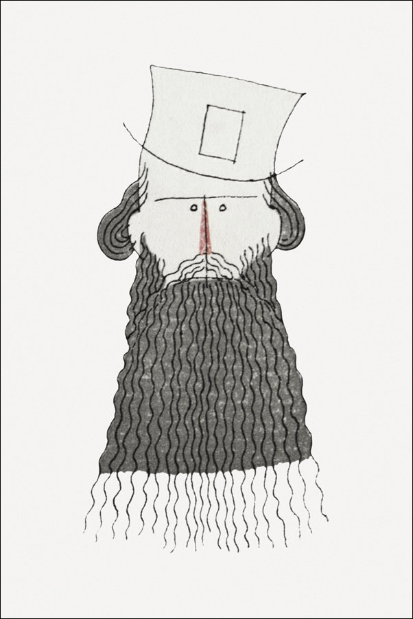 Hesitation-Déshabillé de Beer, Charles Martin - plakat 50x70 cm