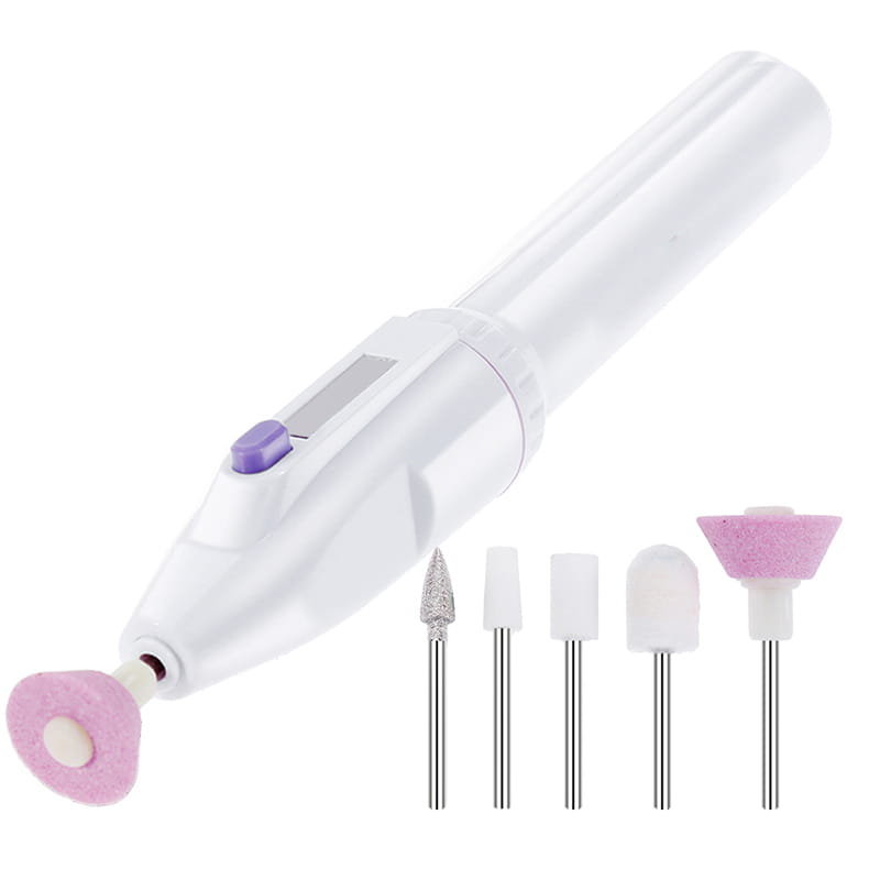 Frezarka do paznokci mini do manicure rączka na baterie 14595