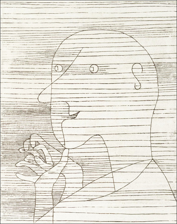 In the Spirit of Hoffmann, Paul Klee - plakat 50x70 cm
