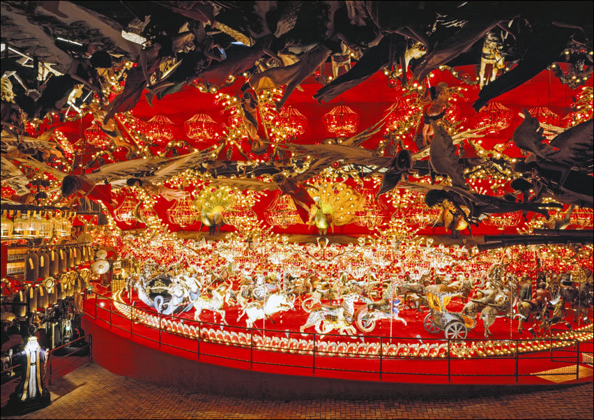 House on the Rock Carousel, Wisconsin., Carol Highsmith - plakat 100x70 cm