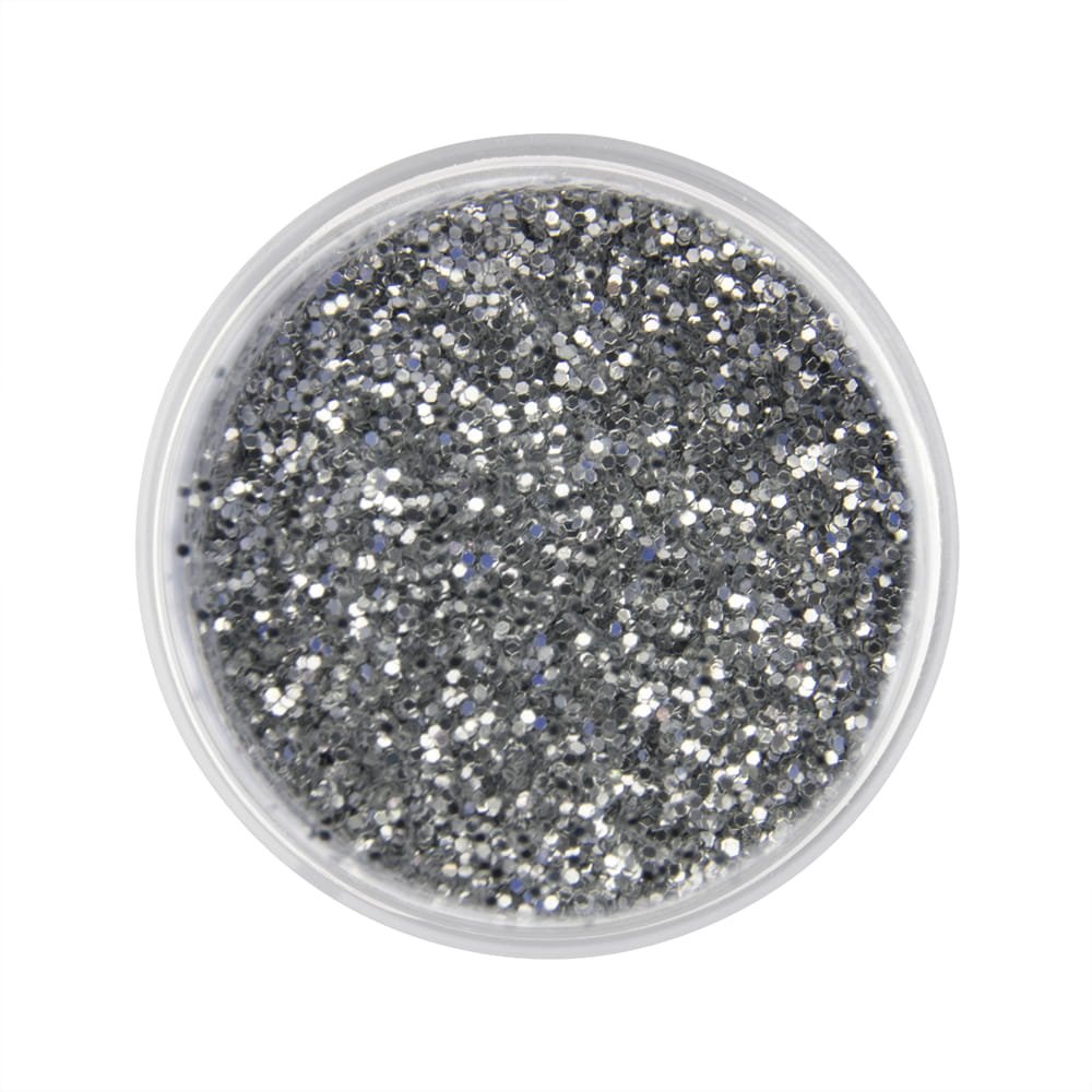 Pyłek Sequin Sparkling Srebrny do zdobień
