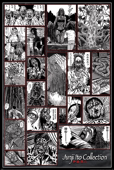 Junji Ito Collection of the Macabre - plakat 61x91,5 cm
