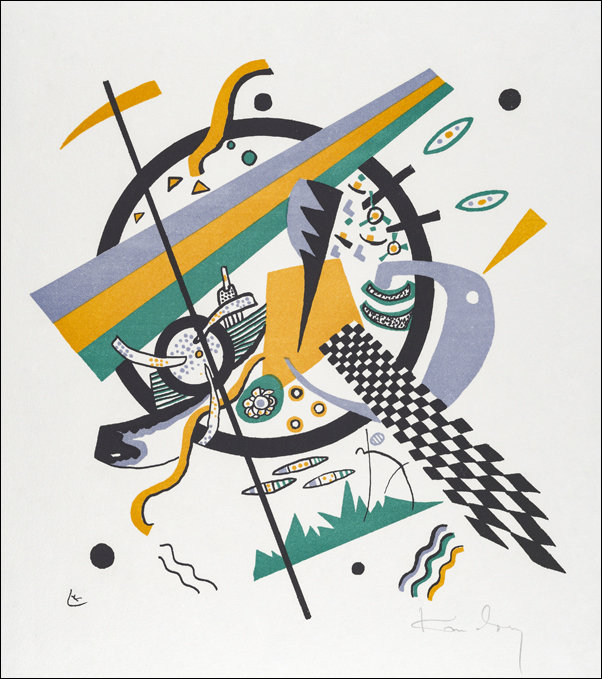 Kleine Welten IV, Wassily Kandinsky - plakat 61x91,5 cm
