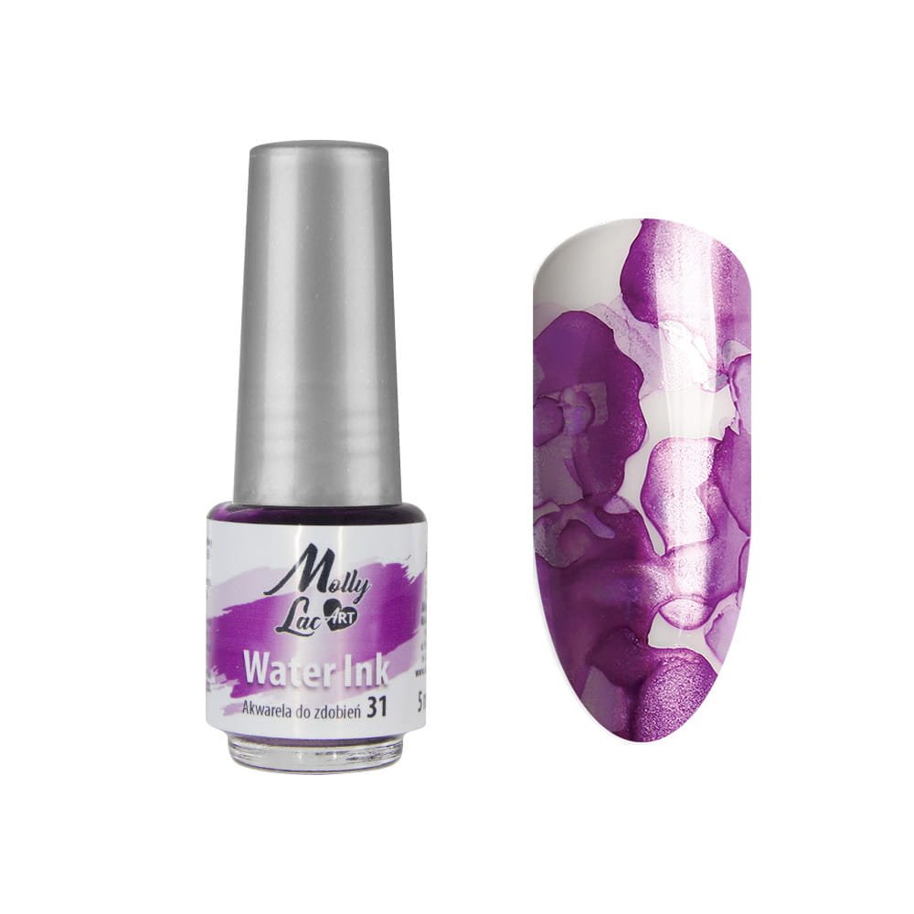 Water Ink Atrament Metaliczny Do Paznokci Nr 31