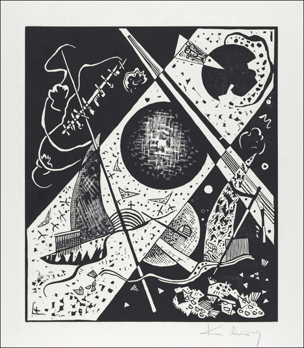 Kleine Welten VI, Wassily Kandinsky - plakat 60x80 cm