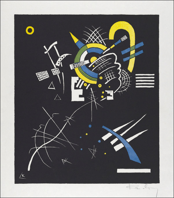 Kleine Welten VII, Wassily Kandinsky - plakat 30x40 cm