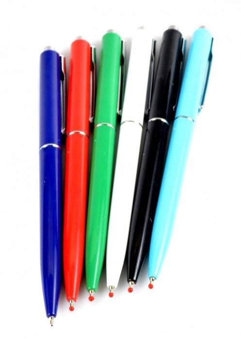 Długopis automatyczny niebieski żelowy