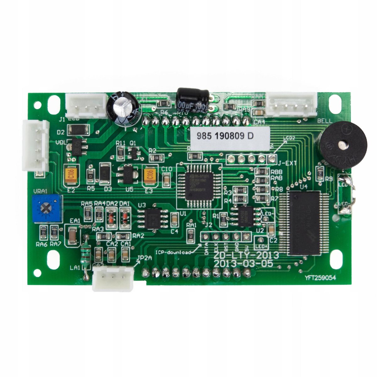 Wyświetlacz LCD zielony do stacji ZD-985