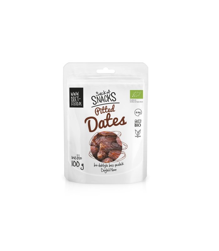 Diet-Food Daktyle bez pestek BIO 100g -