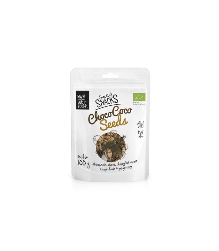 Diet-Food Sack of Snacks Przekąska ekologiczna Choco Coco 100 g