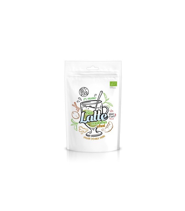 Diet-Food Bio Latte Matcha chai 200 g Dzień Kobiet | Taniej o 8%